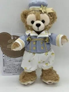ダッフィー 20周年記念 ぬいぐるみバッジ　② 復刻版　スターリードリームス