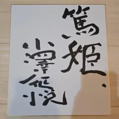 女王蜂 ぁゔち 直筆サイン入りポスター 額縁付き - メルカリ
