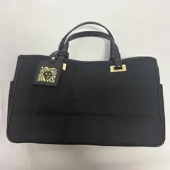 ⭐︎お値下げ⭐︎ナイロンキルティングハンドバッグ　黒