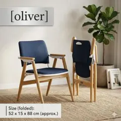 OLIVERオリバーダイニングチェア 2脚セット 送料無料】 オリバー 福祉用チェア 介護用チェア 肘付き 高機能