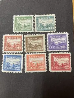 中国切手 1949年解放区華東人民郵政 100元 2枚連刷 使用済 - メルカリ