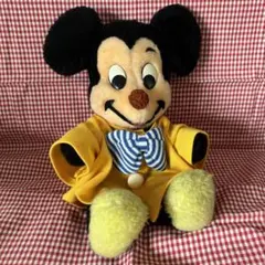 ディズニーランド90sミッキーミニーマウス着せ替えぬいぐるみ昭和レトロUSA