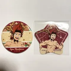 ヒロアカ クリスマス 切島鋭児郎 缶バッジ 特典