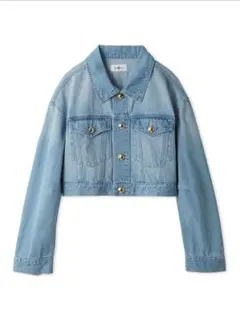 SNIDEL ライトブルーデニムジャケット SNIDEL 「SNIDEL」 デニムジャケット SMALL ライトブルー