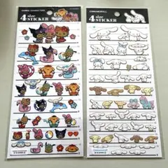 サンリオ　4サイズ　ステッカー