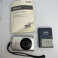 【ジャンク品】Canon IXY DIGITAL 本体 バッテリー 充電器付きのサムネイル