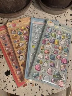 ボンボンドロップシール　4枚セット