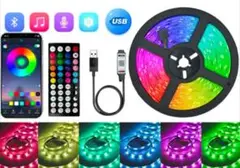 【2個セット】5m+5m LEDテープライト イルミネーション【即日発送】