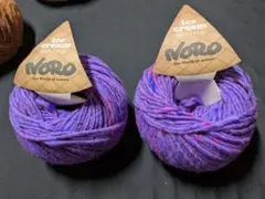 野呂英作　ＮＯＲＯ 毛糸　アイスクリーム　ブルーベリー