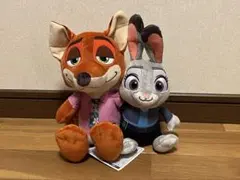 ニック　ジュディ　ペアぬいぐるみ