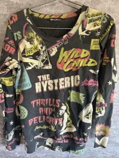 ヒステリックグラマー　総柄トレーナー