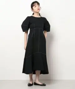 LANVIN en Bleu グリーン ジャンパー 38 LANVIN en Bleu グリーン ジャンパー 38 - メルカリ