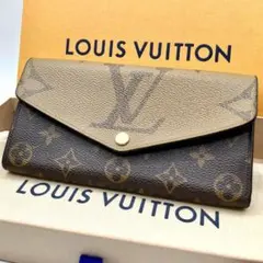 ルイヴィトン ポルトフォイユ サラ モノグラム リバース M80726 長財布