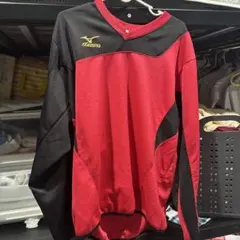 Mizuno 山梨学院大学 サッカーウェア 長袖 黒/赤 - メルカリ