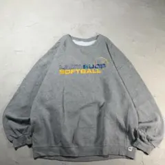 00’s RUSSELL ATHLETIC トレーナー 前V ソフトボール