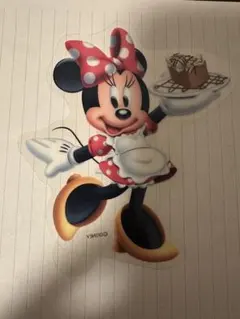 ミニーマウス ステッカー