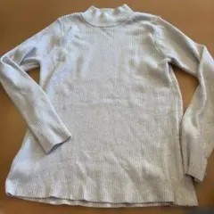 GLOBAL WORK リブニット ハイネック 長袖 M
