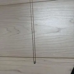 最終値下げシンプル ストーン ネックレス