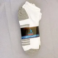 靴下 メンズ アンクルソックス くるぶし 夏用 薄手　男の子　23-25　5足組