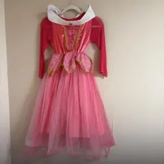 眠れる森の美女オーロラ姫プリンセスドレス ピンク 150cm相当