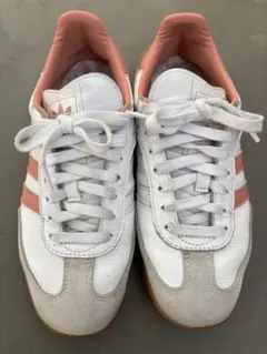 中古/adidas SAMBA OG Wホワイト ig5932/25.0cm
