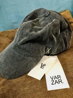 VARZAR グレー ベースボールキャップ