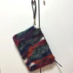 アーバンリサーチ　ロデスコ　フェイクファークラッチバック
