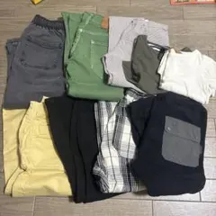 110cm まとめ売り 長袖 トップス 長ズボン デニム