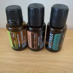 新品未開封 doTERRA ドテラ ペパーミント ティーツリー ジンジャー