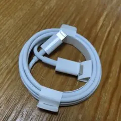 新品未使用✩.*˚Lightningケーブル ホワイト 標準長