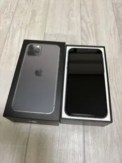 Apple iPhone 11 Pro スペースグレー 箱付き　64GB