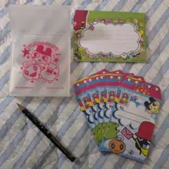 たまごっち　ミニレターセット　小学二年生9月号ふろく　2004年　平成レトロ