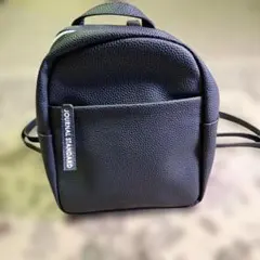 JOURNAL STANDARD 黒 フェイクレザーバックパック