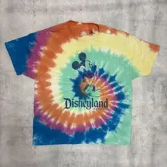 ディズニー Disney アニメTシャツ ミッキーマウス Mickey タイダイ