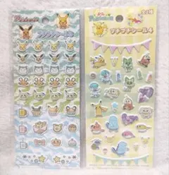 新品 ポケモン プチプチシール 2種セット 【4】