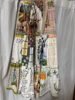 HOSU(RE:DRESS) パッチワークリメイクオーバーオール - メルカリ