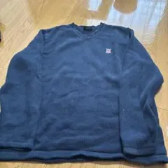 POLO JEANS Vネック ニット セーター ネイビーのサムネイル