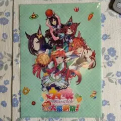 ウマ娘プリティダービー 熱血ハチャメチャ大感謝祭特典 A4クリアファイル
