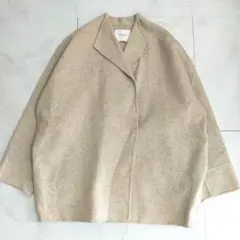 アーバンリサーチ ドアーズ　ダブルフェイスウールミドルガウンコート
