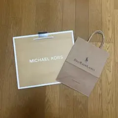 MICHAEL KORS＆ラルフローレン 紙袋2点