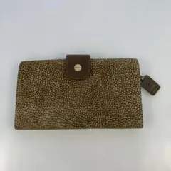BORBONESE ポルボネーゼ　redwall 長財布　うずら柄のサムネイル