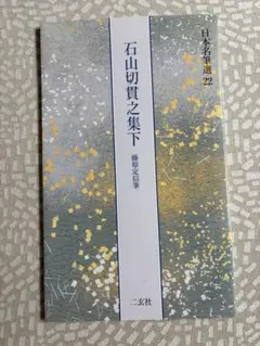 日本名筆選41 一条摂政集 二玄社 - メルカリ