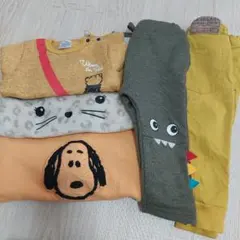 90cm　トップスとボトムセット　ベビー服　まとめ売り