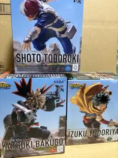 【新品未開封】ヒロアカ ユアネクスト XrossLink フィギュア 3種セット