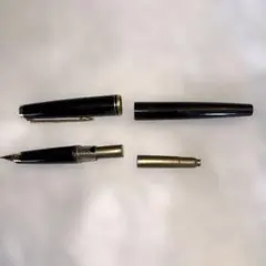 当時物】14k/585刻印有り/1970年代製造万年筆「モンブラン 320