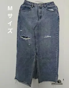 coca デニムスカート　BLUE　Mサイズ