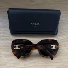 CELINE サングラス べっ甲柄 ケース付き - メルカリ