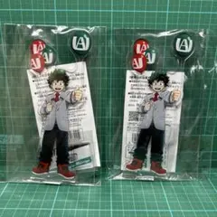 僕のヒーローアカデミア スタンド付きアクリルプレート 緑谷出久 2個セット