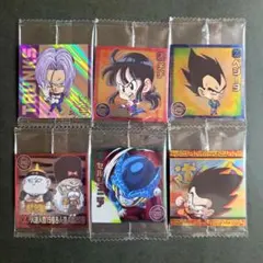 ドラゴンボール 超戦士シールウエハース超 勝利への執念 6種セット