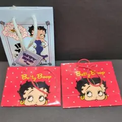 ベ*ィ様 レア‼️ベティちゃん♡ミニ紙袋3枚セット☆bettyboop